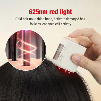 LED Scalp Therapy Massager with Red Light & Microcurrent - In Stock