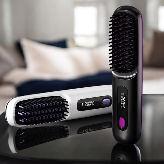 Serenity Hair Boutique - Wireless Heated Straightening Brush
